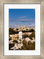 Framed Bourguiba Mausoleum and cemetery in Sousse Monastir, Tunisia, Africa