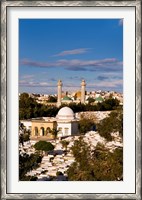 Framed Bourguiba Mausoleum and cemetery in Sousse Monastir, Tunisia, Africa