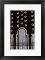 Framed Archway in Al-Hassan II mosque, Casablanca, Morocco