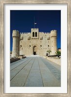 Framed Fort Qu'it Bey, Alexandria, Mediterranean Sea, Egypt