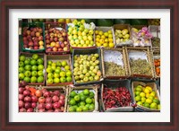 Framed Fruit for sale in the Market Place, Luxor, Egypt