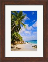 Framed Anse Victorin Beach, Fregate Island, Seychelles