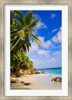Framed Anse Victorin Beach, Fregate Island, Seychelles