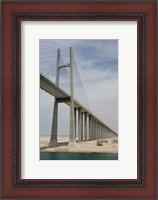 Framed Bridge of Peace, Suez Canal, Egypt