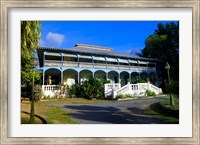 Framed Creole Architecture on Mahe Island, Seychelles