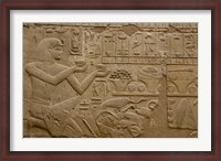 Framed Egypt, Luxor, Luxor Temple, Hieroglyphics