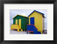 Framed Cottages near the water, Cape Town, South Africa