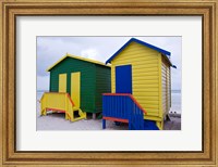 Framed Cottages near the water, Cape Town, South Africa