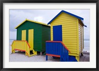 Framed Cottages near the water, Cape Town, South Africa