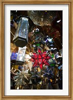 Framed Decorative Stars, The Souqs of Marrakech, Marrakech, Morocco