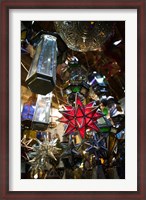 Framed Decorative Stars, The Souqs of Marrakech, Marrakech, Morocco