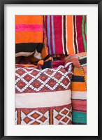 Framed Details of the Carpet Souk, The Souqs of Marrakech, Marrakech, Morocco