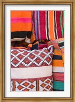Framed Details of the Carpet Souk, The Souqs of Marrakech, Marrakech, Morocco