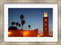 Framed Africa, Morocco, Marrakesh, Koutoubia minaret