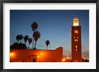 Framed Africa, Morocco, Marrakesh, Koutoubia minaret