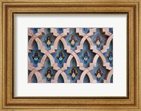 Framed Wall tiles in Al-Hassan II mosque, Casablanca, Morocco