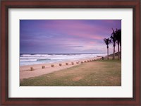 Framed Beaches at Ansteys Beach, Durban, South Africa