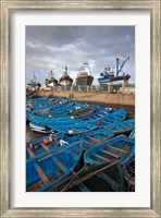 Framed Fishing boats, Essaouira, Morocco
