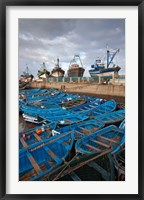 Framed Fishing boats, Essaouira, Morocco