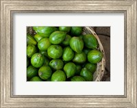 Framed Benin, Ouidah, Produce Market Avocados