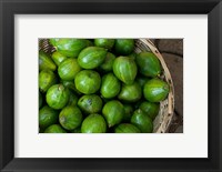 Framed Benin, Ouidah, Produce Market Avocados