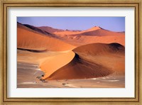 Framed Aerial Scenic, Sossuvlei Dunes, Namibia