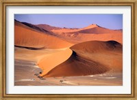 Framed Aerial Scenic, Sossuvlei Dunes, Namibia