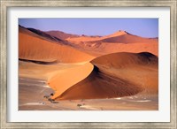 Framed Aerial Scenic, Sossuvlei Dunes, Namibia