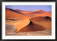 Framed Aerial Scenic, Sossuvlei Dunes, Namibia