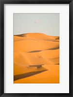 Framed Erg Awbari, Sahara desert, Fezzan, Libya