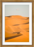 Framed Erg Awbari, Sahara desert, Fezzan, Libya