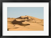 Framed Erg Awbari, Sahara desert, Fezzan, Libya