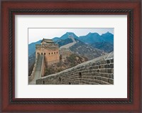 Framed China, Hebei, Luanping, Chengde. Great Wall of China
