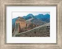 Framed China, Hebei, Luanping, Chengde. Great Wall of China