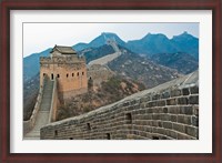 Framed China, Hebei, Luanping, Chengde. Great Wall of China