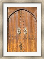 Framed Door in the Souk, Marrakech, Morocco, North Africa