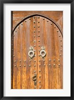 Framed Door in the Souk, Marrakech, Morocco, North Africa