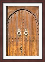 Framed Door in the Souk, Marrakech, Morocco, North Africa