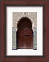 Framed Archway with Door in the Souk, Marrakech, Morocco