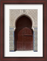 Framed Archway with Door in the Souk, Marrakech, Morocco