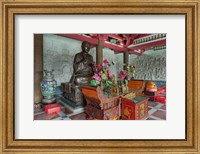 Framed Buddhist shrine, Big Wild Goose Pagoda, Xian, China