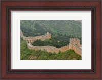 Framed Great Wall of China at Jinshanling, China