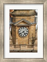 Framed Clock Tower, City Hall, Cape Town, South Africa.