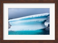 Framed Antarctica, Pleneau Island, Icebergs