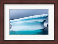 Framed Antarctica, Pleneau Island, Icebergs