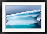 Framed Antarctica, Pleneau Island, Icebergs