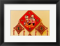 Framed Chinese Lucky Charm, China