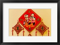 Framed Chinese Lucky Charm, China