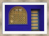 Framed Doorway in Jardin Majorelle, Marrakech, Morocco