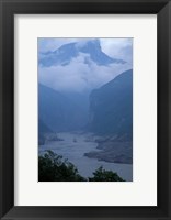Framed Entrance to Qutang Gorge, Three Gorges, Yangtze River, China